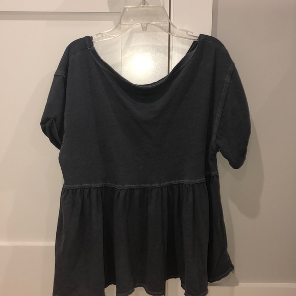 We The Free shirred drop waist tee - Picture 2 of 4